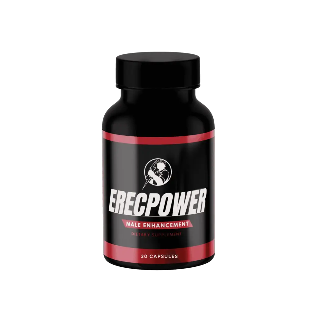 ErecPower men's vitality capsule bottle